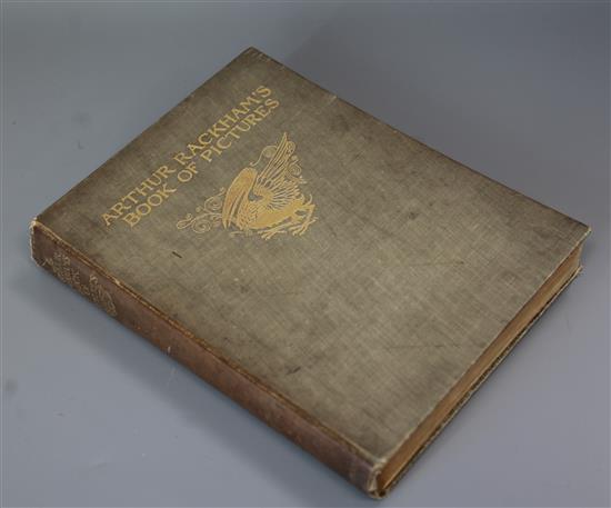 Rackham, Arthur - Arthur Rackhams Book of Pictures, quarto, cloth, cover marked and faded,